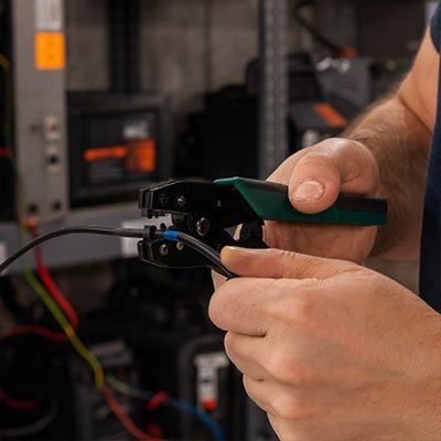 Pince à sertir professionnelle | TechPro - Outils Expert